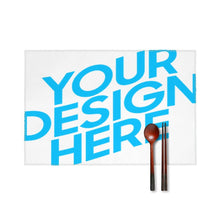 Charger l'image dans la galerie, Set de table en toile lot de 6 personnalisé avec photo texte prénom