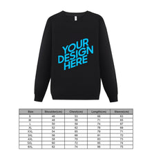 Charger l'image dans la galerie, Sweat ras-du-cou vintage col rond personnalisé avec photo texte