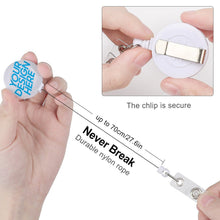 Charger l'image dans la galerie, Insigne porte-badge d'identification personnalisé avec image texte motif logo