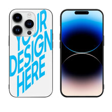Charger l'image dans la galerie, iPhone 14 Pro Max Couverture complète protection d'écran GLASS impression personnalisée avec motif photo logo texte