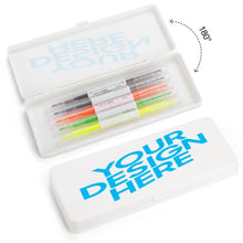 Charger l'image dans la galerie, Trousse stylo originale luxe BG1613001 impression personnalisée avec photo logo motif texte