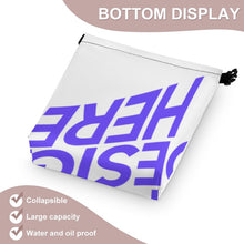 Charger l'image dans la galerie, Portable pliable isotherme sac à lunch pique-nique panier déjeuner bento sac personnalisé avec photo motif texte