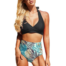 Charger l'image dans la galerie, Slip de bain bas de bikini vintage femme F2020-2 personnalisé avec photo logo motif texte