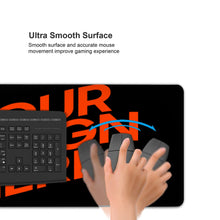 Charger l'image dans la galerie, MS10766 Tapis de souris 11,8 x 31,5 pouces en caoutchouc personnalisé et design avec photo logo et texte