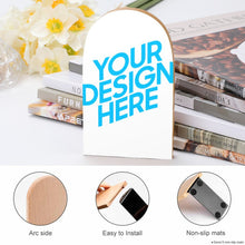 Charger l'image dans la galerie, Serre-livres / support de livre BG1613012 Personnalisé avec photo et logo (une paire)