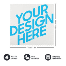 Charger l'image dans la galerie, Torchon de cuisine original personnalisé avec photo texte motif logo