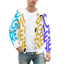 Charger l'image dans la galerie, Impression des multi-images Sweat à capuche Jacket grande taille homme A681 personnalisé avec photo motif logo texte