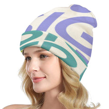 Charger l'image dans la galerie, Bonnet tricot femme homme personnalisé avec photo prénom logo texte