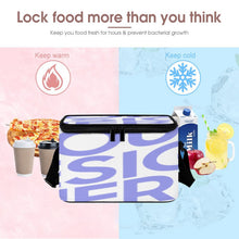 Charger l'image dans la galerie, Sac isotherme repas pour nourriture glace personnalisé avec photo prénom logo (conception une image)