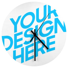 Charger l'image dans la galerie, Horloge murale sans échelle décorative personnalisée avec photo motif texte logo image