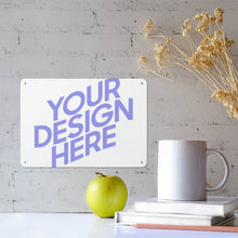 Charger l'image dans la galerie, Peinture Décorative De Fer-blanc Pour Mur De Maison De Barre GY0903989 personnalisé avec photo logo texte motif