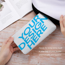 Charger l'image dans la galerie, Boîte de rangement pour masque Covid Chirurgical Jetable personnalisée avec photo logo motif texte