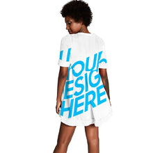 Charger l'image dans la galerie, Robe de Noël femme (blanc) JJ0525022 Personnalisé