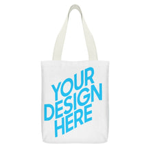 Charger l'image dans la galerie, Sac fourre-tout en toile personnalisé avec une poche interne et impression recto 32×38cm