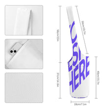 Charger l'image dans la galerie, Sac pour tapis de yoga polyvalent avec poches grande capacité personnalisé avec photo motif texte