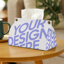Charger l'image dans la galerie, Sac de papier mouchoir personnalisé avec photo motif texte (conception une image)