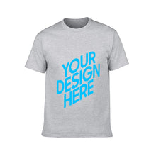 Charger l'image dans la galerie, T-shirt tee shirt en coton femme homme couple unisex imprimé double face personnalisé avec photo motif texte logo