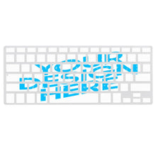 Charger l'image dans la galerie, Couvercle de protection de Clavier en Silicone Macbook air/pro 13,3 pouces 3C0711000 impression personnalisé avec motif logo image texte