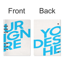 Charger l'image dans la galerie, Cahier à feuilles A5 Détachables Simples personnalisé avec photo logo texte motif