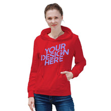 Charger l'image dans la galerie, Sweat-shirt avec poche kangourou imprimé sur le devant Sweat à capuche décontracté classique pour femme personnalisé avec texte à motif photo