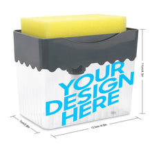 Charger l'image dans la galerie, Boîte à savon / Boîte distributrice de savon liquide personnalisée avec photo texte motif logo