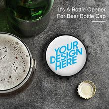 Charger l'image dans la galerie, Ouvre-bouteille personnalisé / Aimant de réfrigérateur / Magnet pour frigo personnalisé avec photo prénom logo