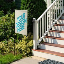 Charger l'image dans la galerie, Drapeau de jardin décoratif extérieur GY0904006 impression personnalisé avec photo motif logo texte