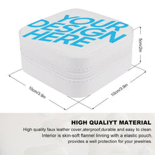 Charger l'image dans la galerie, Boîte à bijoux élégante personnalisée avec photo motif logo texte pour femme fille