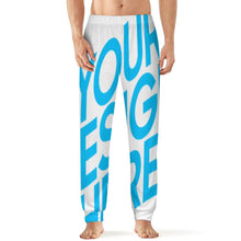 Charger l'image dans la galerie, Pantalon de pyjama homme D27P personnalisé avec photo texte prénom
