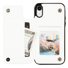 Charger l'image dans la galerie, Coque Housse Flip TPU Cuir iPhone XR Apple personnalisée avec photo