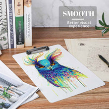 Charger l'image dans la galerie, Presse-papiers en acrylique A4 Papeterie Étanche Fichier Conseil Clip Dossier Attelle personnalisé avec photo logo texte motif