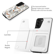 Charger l'image dans la galerie, Coque de téléphone à rabat en cuir TPU pour Samsung Galaxy S21 3C0705121 personnalisé avec photo logo texte motif