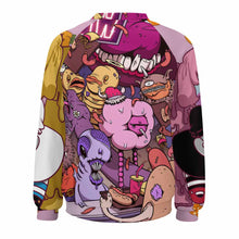 Charger l'image dans la galerie, Sweatshirt col rond  femme / Sweat manche raglan RHDEC2 personnalisé avec photo logo texte motif