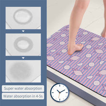 Charger l'image dans la galerie, Tapis de bain en boue de diatomées antidérapant personnalisé avec photo logo texte motif