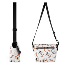 Charger l'image dans la galerie, Sac messager / Sac bandoulière grande capacité pour homme femme personnalisé avec photo logo texte motif (impression d’image unique)