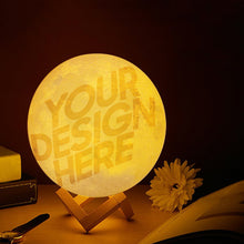 Charger l'image dans la galerie, Lampe personnalisé tricolore de lune (Impression recto-verso)