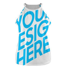 Charger l'image dans la galerie, Femme débardeur d'été Tank Top à col rond YK personnalisé avec photo logo texte motif (conception d'image unique)