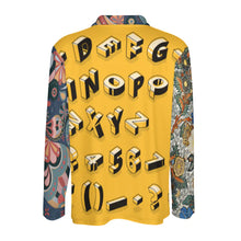 Charger l'image dans la galerie, Polo manche longue sweat shirt homme SDS008 personnalisé avec photo logo texte motif (impression des multi-images)