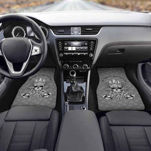 Charger l'image dans la galerie, Tapis de voiture flanelle personnalisé en 3D avec photo logo texte motif ensemble de 4 pièces (Impression d'image unique)