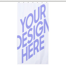 Charger l'image dans la galerie, Rideau de douche original personnalisé avec photo texte motif logo