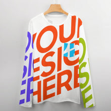 Charger l'image dans la galerie, Sweatshirt chemise tee shirt à manches longues homme avec poche ELREV2 personnalisé avec photo logo texte motif (Impression des multi-images)