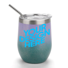 Charger l'image dans la galerie, JJ0520061 Coupe à vin en acier inoxydable à personnaliser avec votre image, texte ou logo