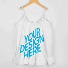 Charger l'image dans la galerie, Impression d’image unique Top bretelle femme NK personnalisé avec photo logo texte motif