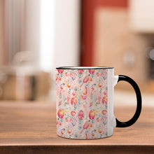Charger l'image dans la galerie, Mug / Tasse en céramique avec poignée noir personnalisé avec photo logo texte motif