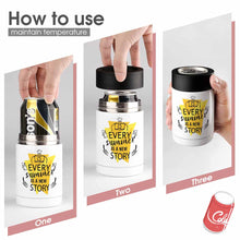 Charger l'image dans la galerie, Refroidisseur de canettes acier inoxydable personnalisée avec texte prénom logo photo