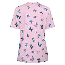 Charger l'image dans la galerie, T-shirt tee shirt femme en coton ay001 personnalisé avec photo logo texte motif (impression d'image unique)