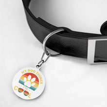 Charger l'image dans la galerie, Médaille pour chien acier inoxydable pour chien chat mascotte CW1501014 personnalisé avec impression complète plusieurs images avec texte motif logo photo