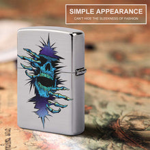 Charger l'image dans la galerie, Étui briquet métal personnalisé avec photo prénom logo (impression recto verso)