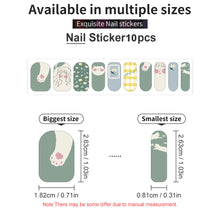 Charger l'image dans la galerie, Stickers nail art / stickers ongles / autocollants à ongles (5 pièces) personnalisé avec prénom logo photo motif texte