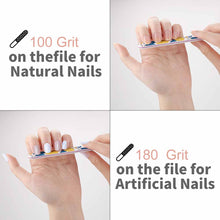 Charger l'image dans la galerie, Lime à ongles (5 pièces) personnalisée avec prénom photo motif image texte logo